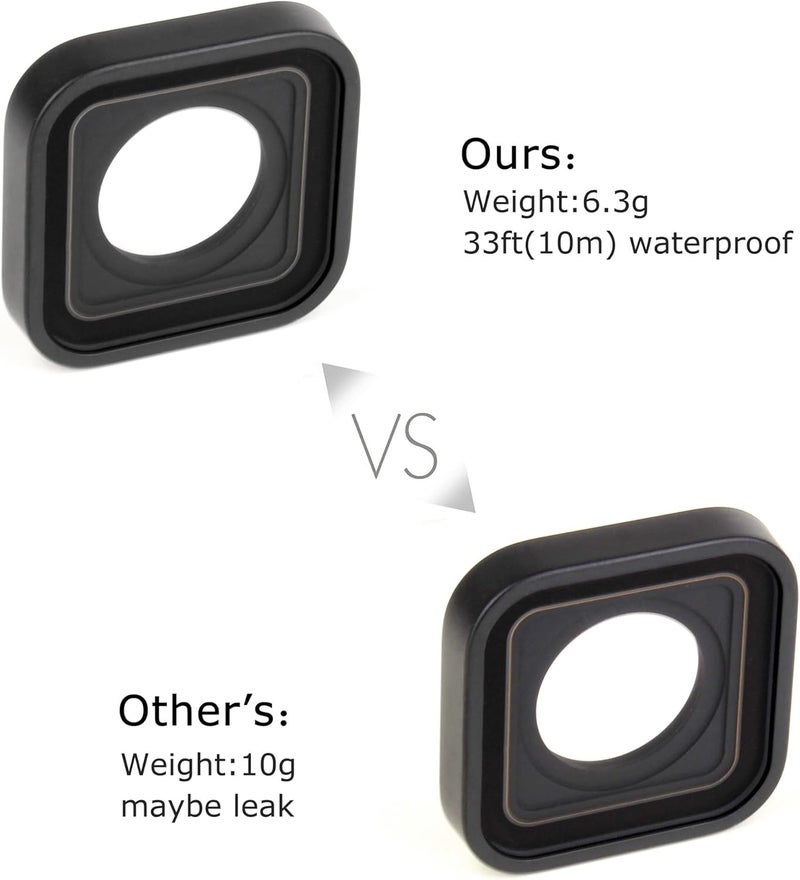 SOONSUN Protective Lens Replacement for GoPro Hero 9/10/11/12 Black, HERO11 Mini, HERO10 Bones – Hydrophobic Glass Lens Protector, Replacement Part for GoPro Cameras - Image 4